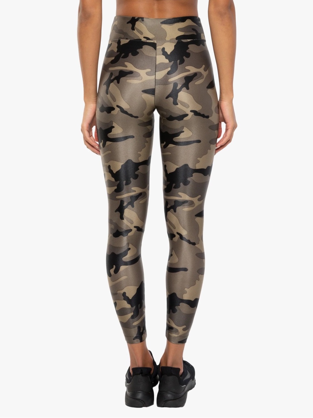 Koral Olive and Black Camo High-Rise Leggings